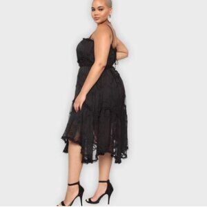 ✨️✨️ Host Pick✨️✨️ Fashion Nova Sweetest Lover‎ black dress sz 1X NWT